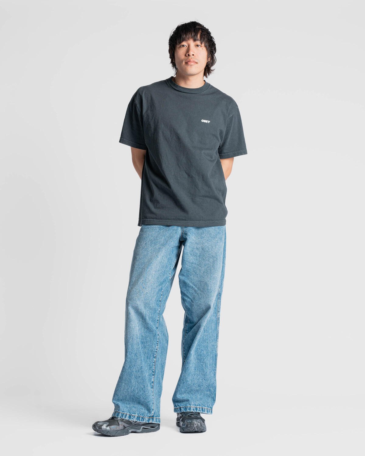 Obey BOLD ICON FACE TEE | 167924099-PTB | AFEW STORE